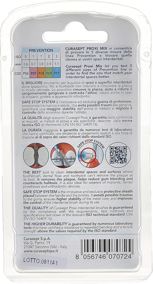 Curasept Toothbrush - Neutral/Earthy, 5 Count, Manual, Not Powered