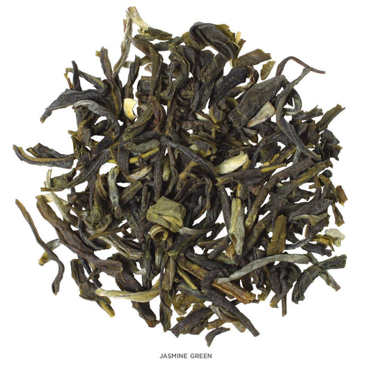 Tea Forte Jasmine Green Loose Bulk Tea, 1 Pound Pouch, Organic Green Tea Tea Makes 160-170 Cups