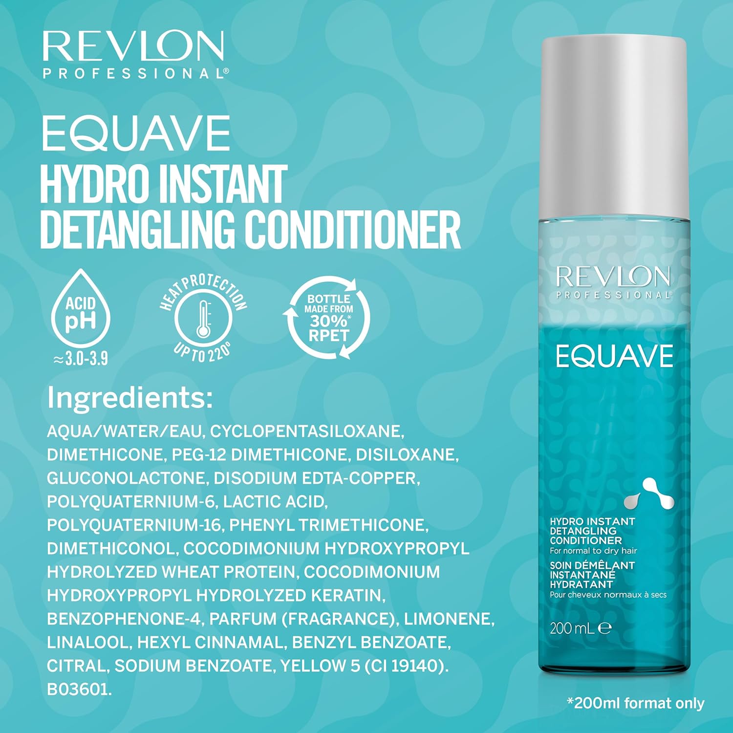 Revlon Professional Equave Instant Beauty Hydro Nutritive Detangling Conditioner 500ml : Amazon.co.uk: Beauty