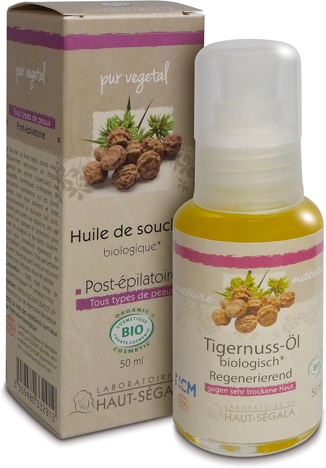 Laboratoire Du Haut-Segala Organic Virgin Tigernut Oil, 50 Ml