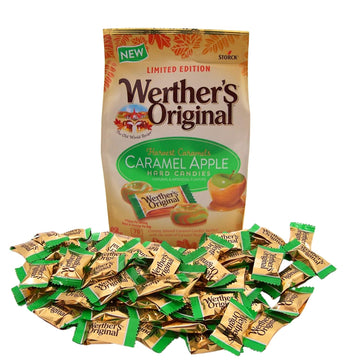 Werther'S Original Limited Edition Caramel Apple Hard Candies, Individually Wrapped Pieces, 8.57 Ounces