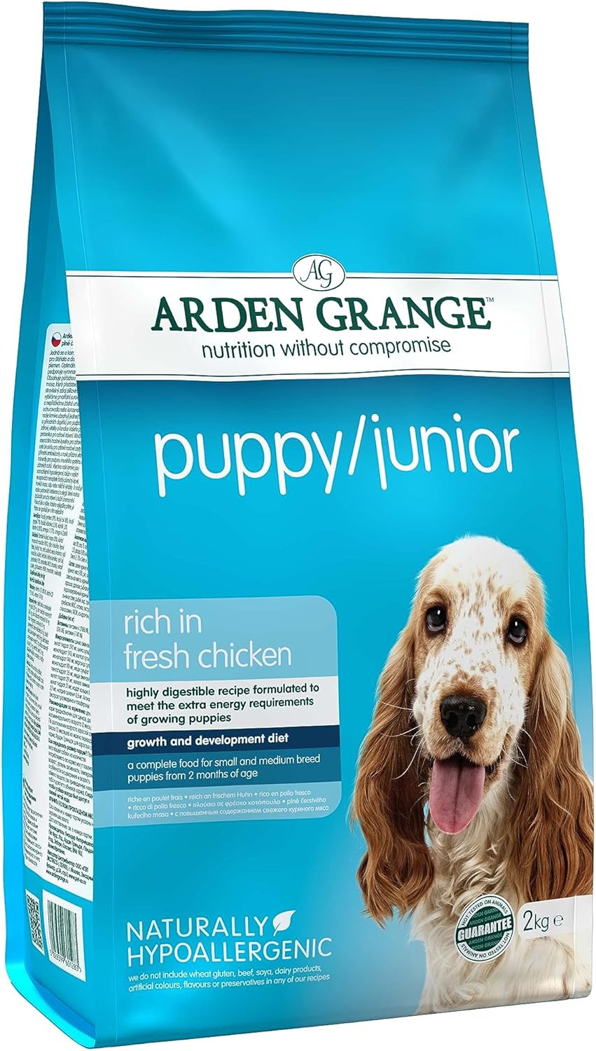 Arden Grange Complete Dry Puppy/Junior Food Chicken, 2 kg :PC & Video Games