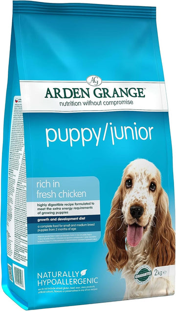 Arden Grange Complete Dry Puppy/Junior Food Chicken, 2 kg :PC & Video Games