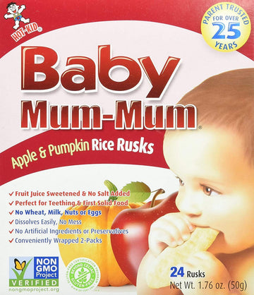 Baby Mum Mum Apple 1.76 Ounces (Case of 6)
