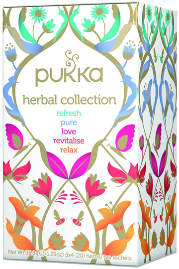 Pukka (Packer) Selection Box Organic Herbal Tea 20Tb