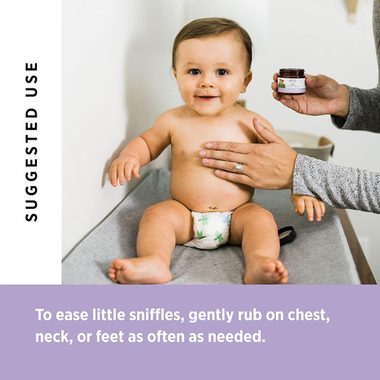 Maty'S Baby Chest Rub - Naturally Comfort, Soothe And Help Relieve Congestion In Babies 3 Months+, Petroleum Free - Made With Soothing Lavender And Chamomile - 1.5 Oz