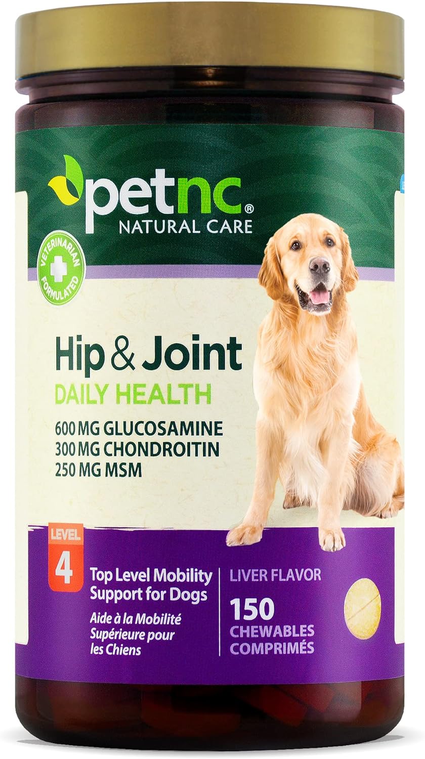 PetNC Natural Care Hip and Joint Health Advanced Chewables for Dogs 150 count