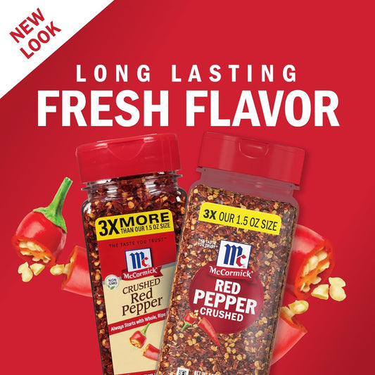 McCormick Crushed Red Pepper, 4.62 oz