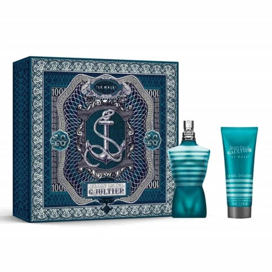 Jean Paul Gaultier Le Male Gift Set (Eau De Toilette 2.5 Fl.Oz + Shower Gel 2.5 Fl. Oz) : Beauty & Personal Care