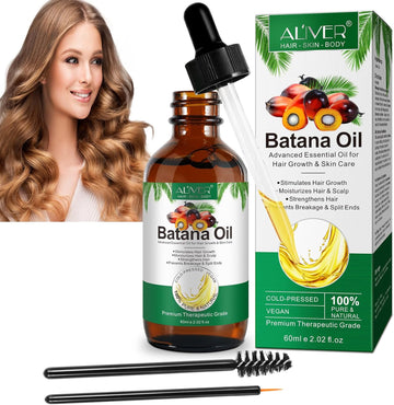 Pumpkin Seed Oil For Hair Growth, Organic Pumpkin Seed Oil, 100% Pure Cold Pressed, Help Growth For Eyebrows, Eyelashes & Dry Damaged Hair, Moisturizing Scalp,Face, Nails, Body, Skin, 2 Pack