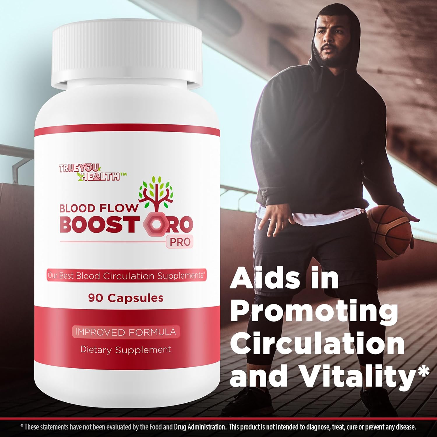 Blood Flow Boostoro Pro - Improved Formula - Our Best Blood Flow Pills For Men & Best Circulation Supplement For Men Blood Flow - Better Blood Flow Vitamins For Men Circulation Vasodilator Supplements : Health & Household