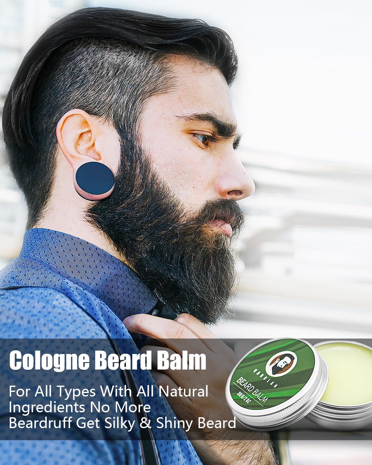 Mens Gifts For Birthday, Gifts For Men, Beard Care Kit With Beard Oil Balm Conditioner Wash Brush Comb Scissor, Stocking Stuffers For Men Birthday & Holiday Gifts For Boyfriend Brother Dad Husband : Beauty & Personal Care