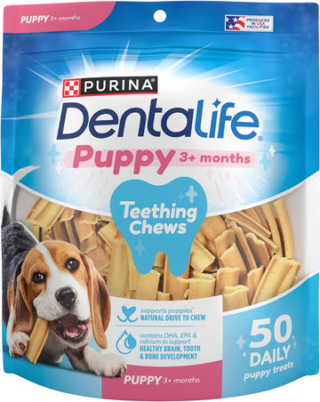 Dentalife Purina Chicken Flavored Puppy Teething Chews 17.3 Oz - 50 Ct. Pouch