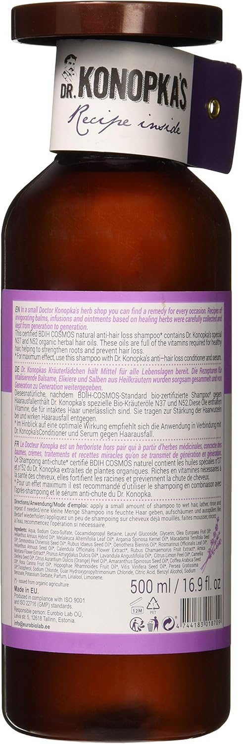 Dr.Konopka'S Anti Hair-Loss Shampoo, 500 Ml