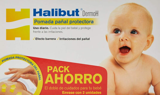 Halibut Dermoh Cream Nappy Pack Duplo 2 X 45 G., 300 G