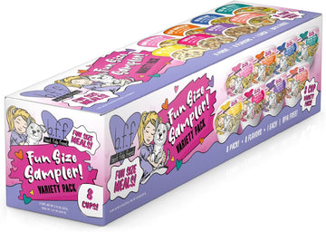 B.F.F. Best Fido Friend Fun Size Meal Variety Pack, Natural Wet Dog Food Cups By Weruva
