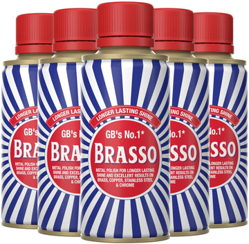 Brasso Metal Polish Cleaner, 175Ml (Pack Of 5)