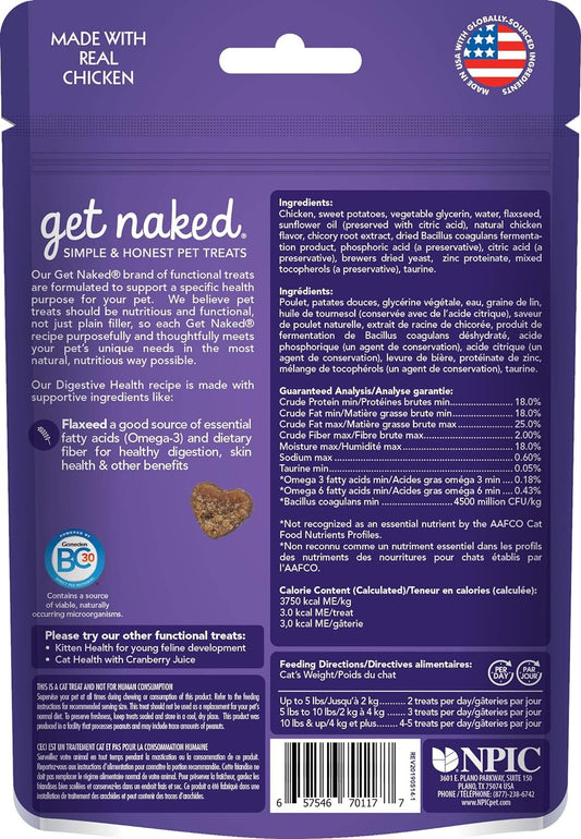 Get Naked 1 Pouch Furball Relief Soft Treats For Cats, 2.5 Oz(pack of 1)