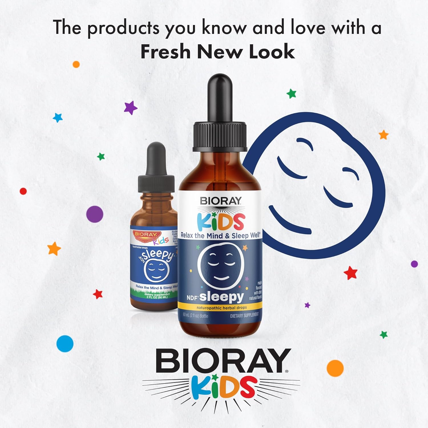Bioray Kids Ndf Sleepy, Maple - 2 Fl Oz - Relax The Mind & Rest Through The Night - Non-Gmo, Vegan, Gluten Free - 1-2 Month Supply : Health & Household