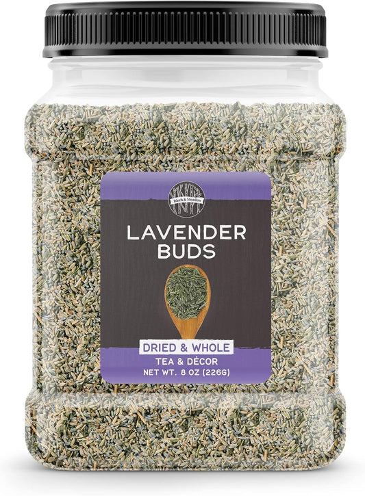 Birch & Meadow Brown Flax Seeds & Lavender Buds Bundle, Versatile Ingredients, Diy & Baking, Flavorful