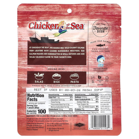 Chicken of the Sea Smoked Salmon 3oz Pouch