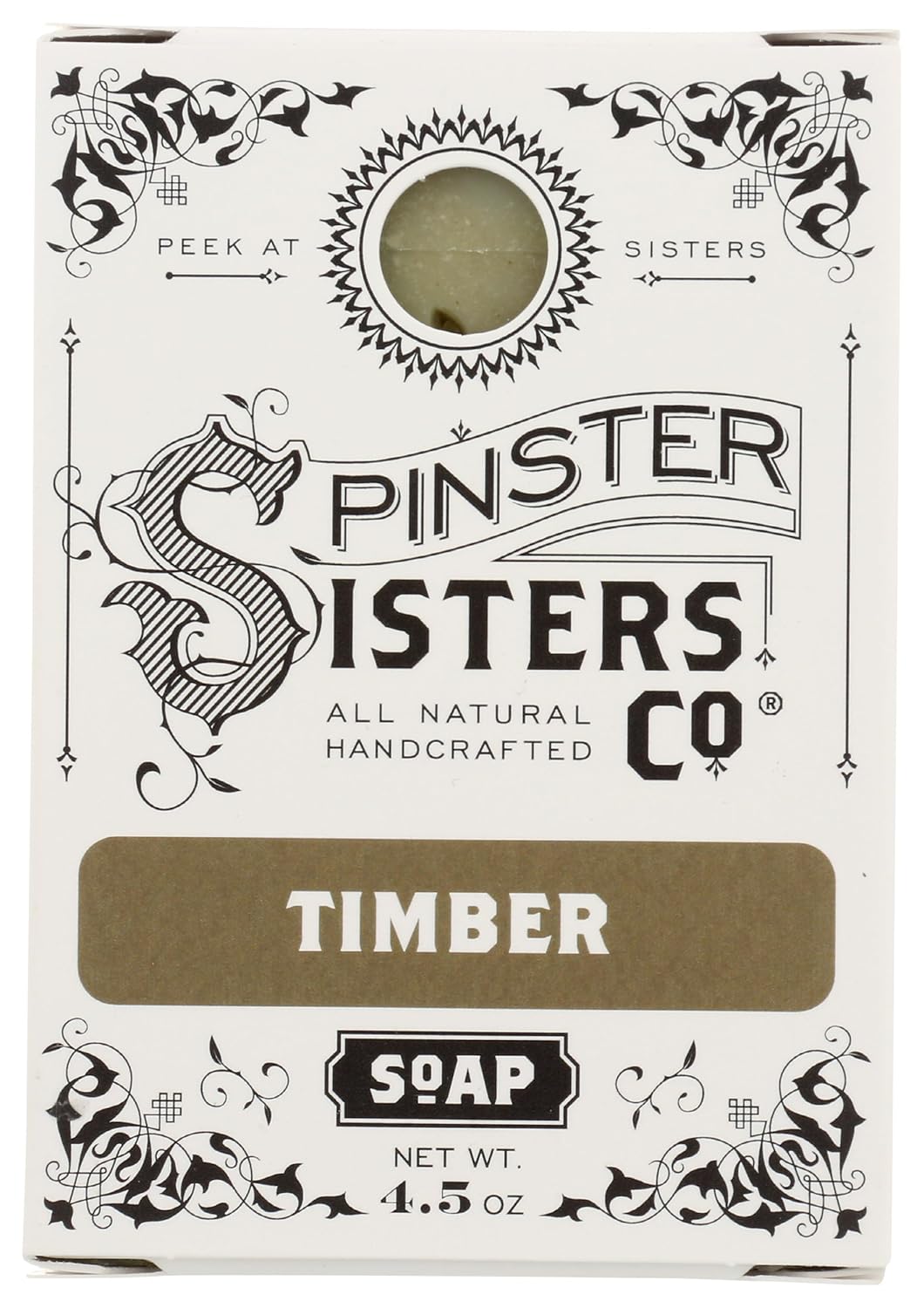 Co Timber Bar Soap, 4.5 Oz