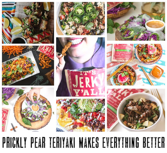 It's Jerky Y'all Plant Based Jerky TERIYAKI | Beyond Tender and Tasty Vegan Snacks | Non-GMO, Gluten Free, Vegetarian (6 Pack)