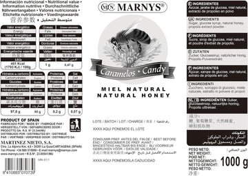 Marny'S Caramelos De Propóleo Con Miel Bolsa - 1 Kg 1 Kg