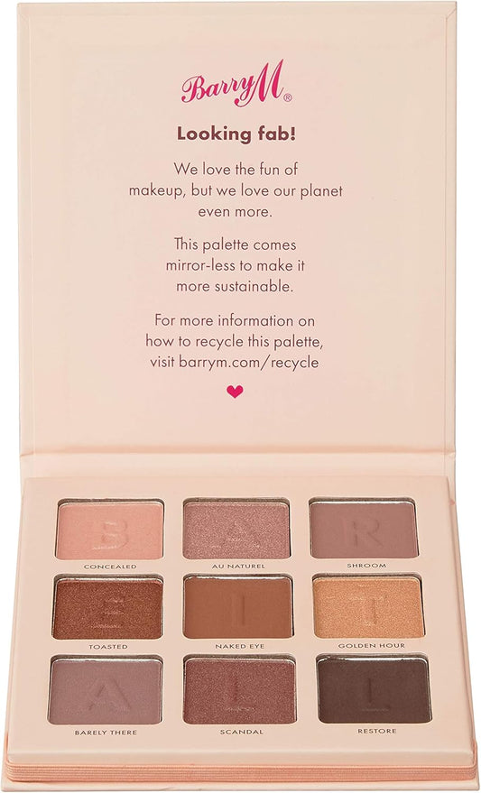 Barry M Cosmetics Bare It All Natural Eyeshadow Palette