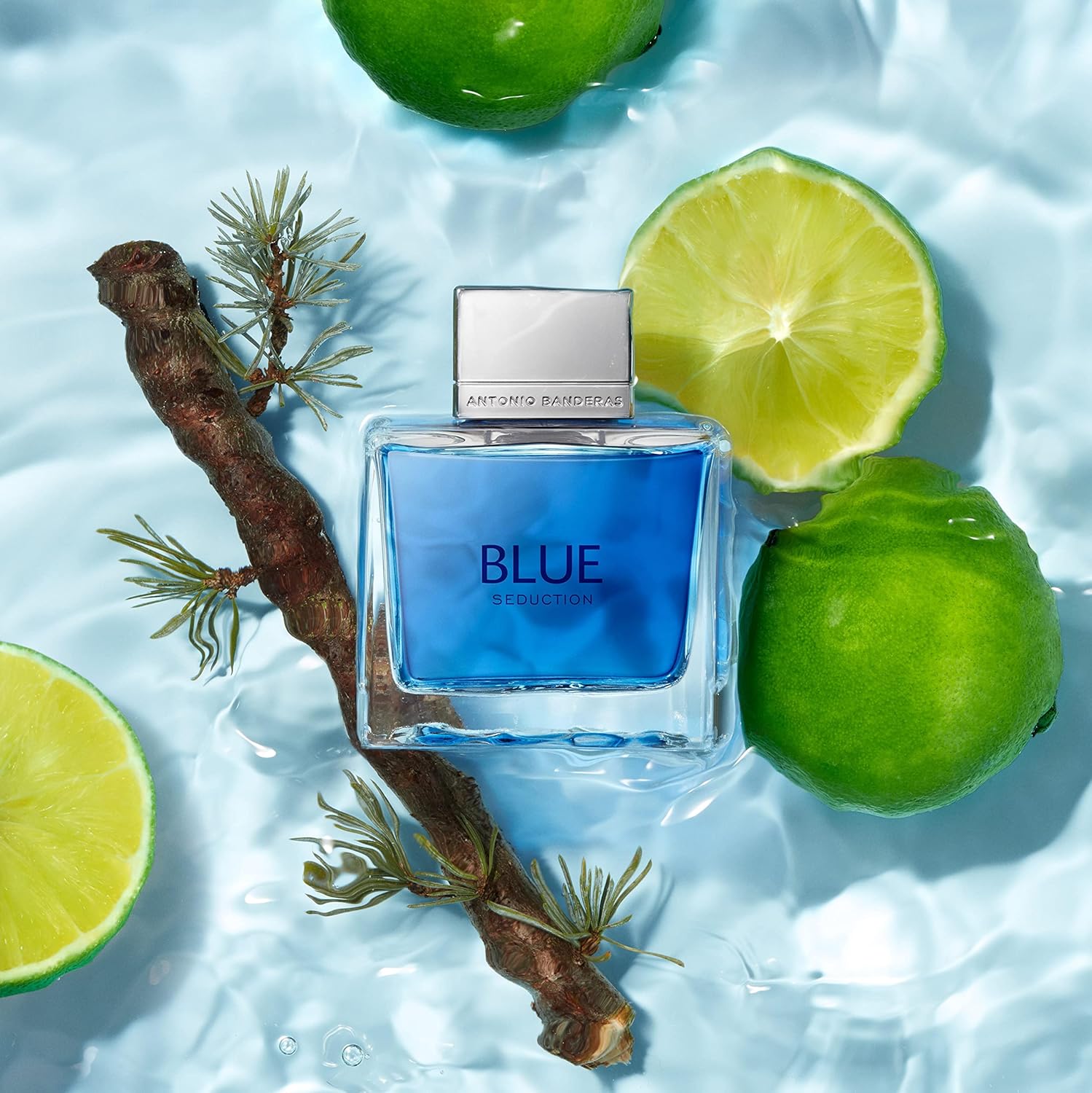 Banderas Perfumes - Blue Seduction - Eau de toilette for Men - Long Lasting - Fresh and Casual Fragance - Woody and Aquatic Notes - Ideal for Day Wear - 100 ml : Amazon.co.uk: Beauty