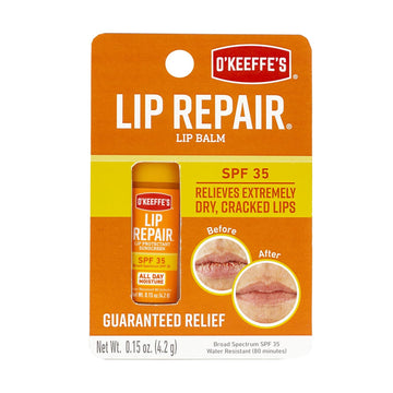 O'Keeffe'S Lip Repair Spf 35 Lip Balm Stick, (Pack Of 1)