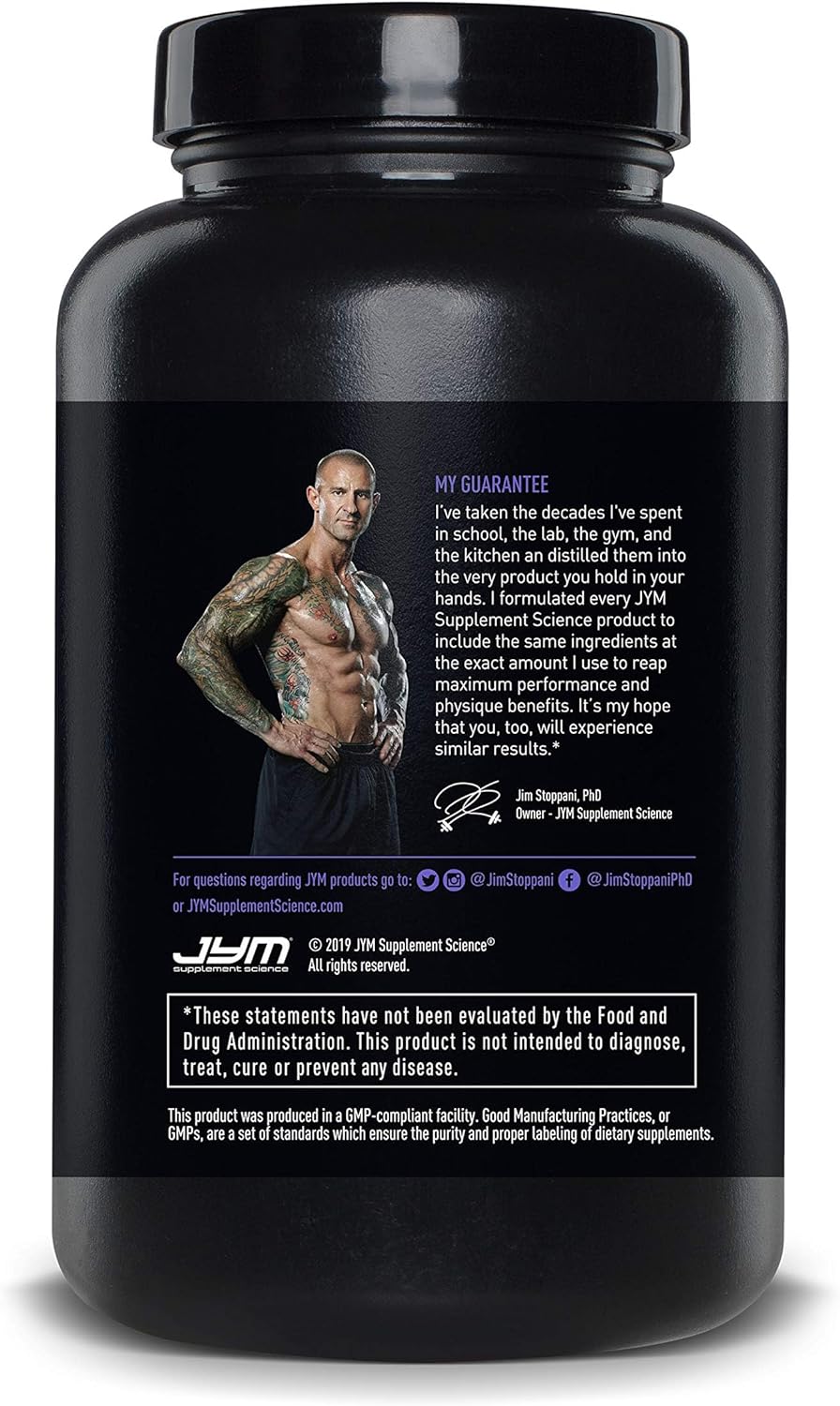 ZMA JYM, Zinc & Magnesium Supplement - Zinc, Magnesium and Vitamin B6, YM Supplement Science, 90 Vegetarian Capsules : Health & Household