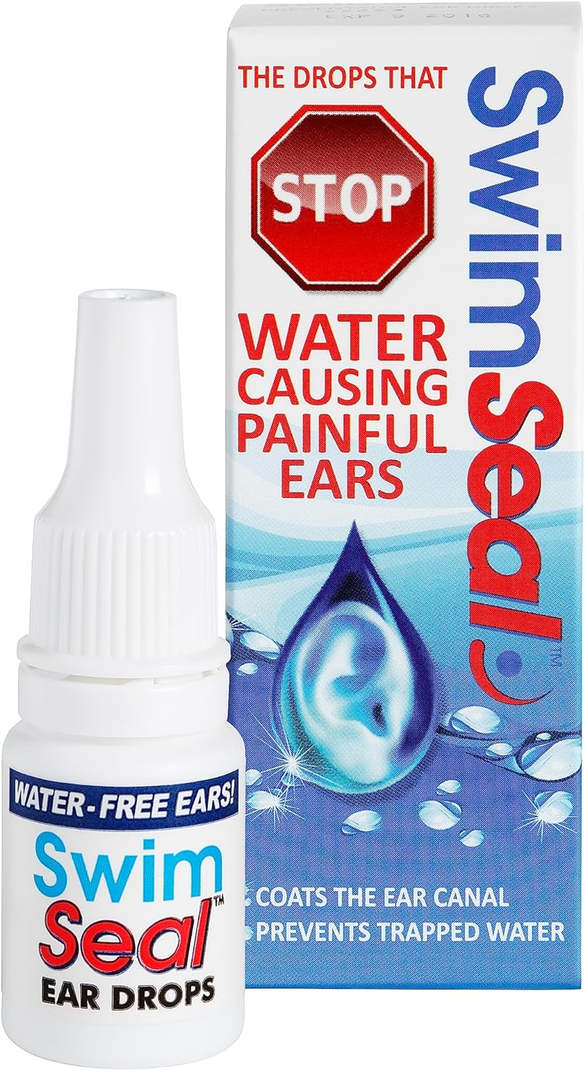 All Natural Swimmer'S Ear Drops For Daily Use Rather Than Alcohol Drops Or Earplugs. Avoids Earache & Blocked Ears From All Water Exposure For All Ages