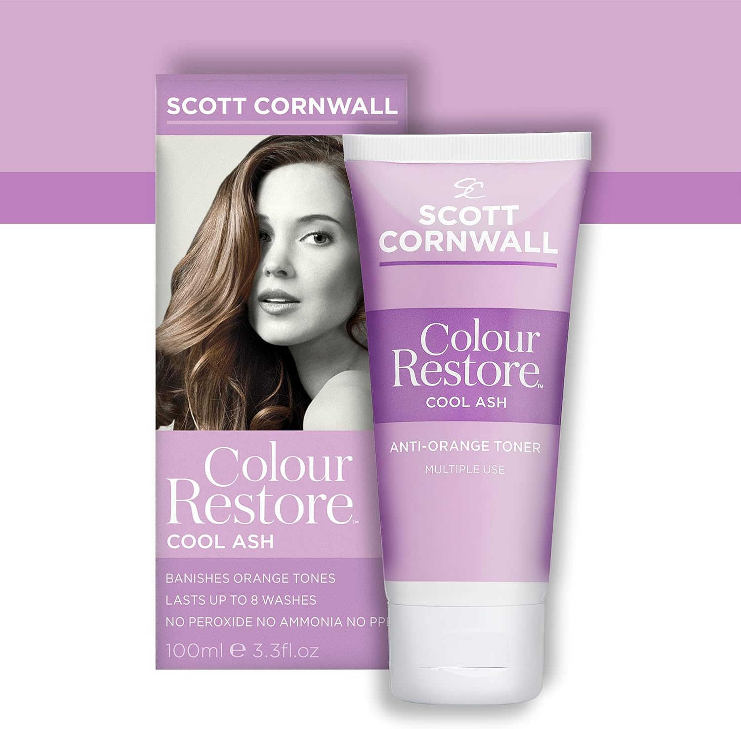 Scott Cornwall Colour Restore Cool Ash Toner 100Ml