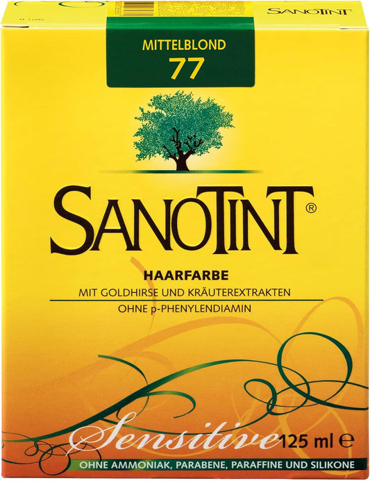 Sanotint® Sensitive Light # 77 Medium Blonde Hair Colour (125 Ml)