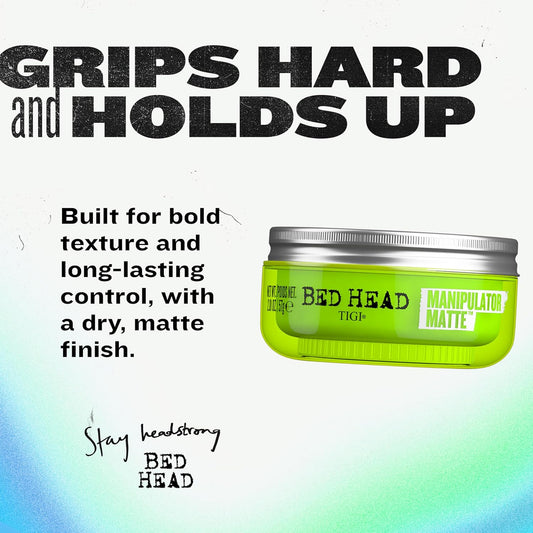 Bed Head By Tigi - Manipulator Matte Hair Wax - Strong Hold - Travel Size - 30G