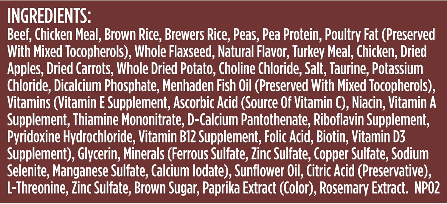 Rachael Ray Nutrish Dish Premium Natural Dry Dog Food with Added Vitamins, Minerals & Taurine, Beef & Brown Rice Recipe with Veggies, Fruit & Chicken, 23 Pound Bag : Pet Supplies