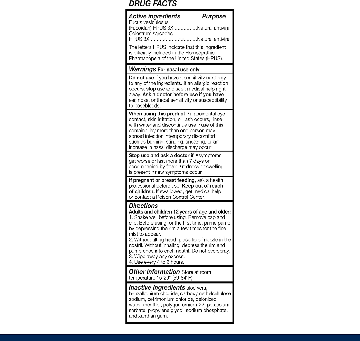 Prevencia Cold And Flu Protection Nasal Spray Homeopathic Cold And Flu Remedy Non-Drowsy Immediate Protection For Flu And Cold Blocker, 0.5 Fl Oz (15Ml) : Health & Household