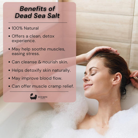 Dead Sea Salt - 300G/10.5 Oz, Rich In Magnesium, 100% Natural Sea Salt For Soothing Baths, Infused With Natural Oils And Herbs (Muscular)