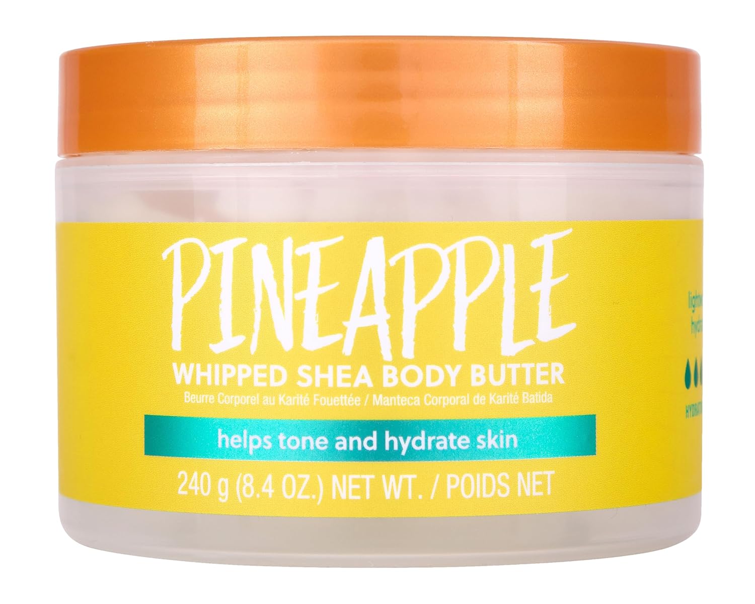 Tree Hut Pineapple Whipped Shea Body Butter, 8.4 Oz