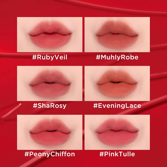 Jung Saem Mool Official Lip-Pression See-Through Tint (Ruby Veil)