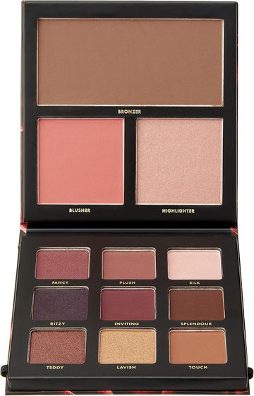 Barry M Cosmetics Velvet Multi-Purpose Palette, F-Vmpp