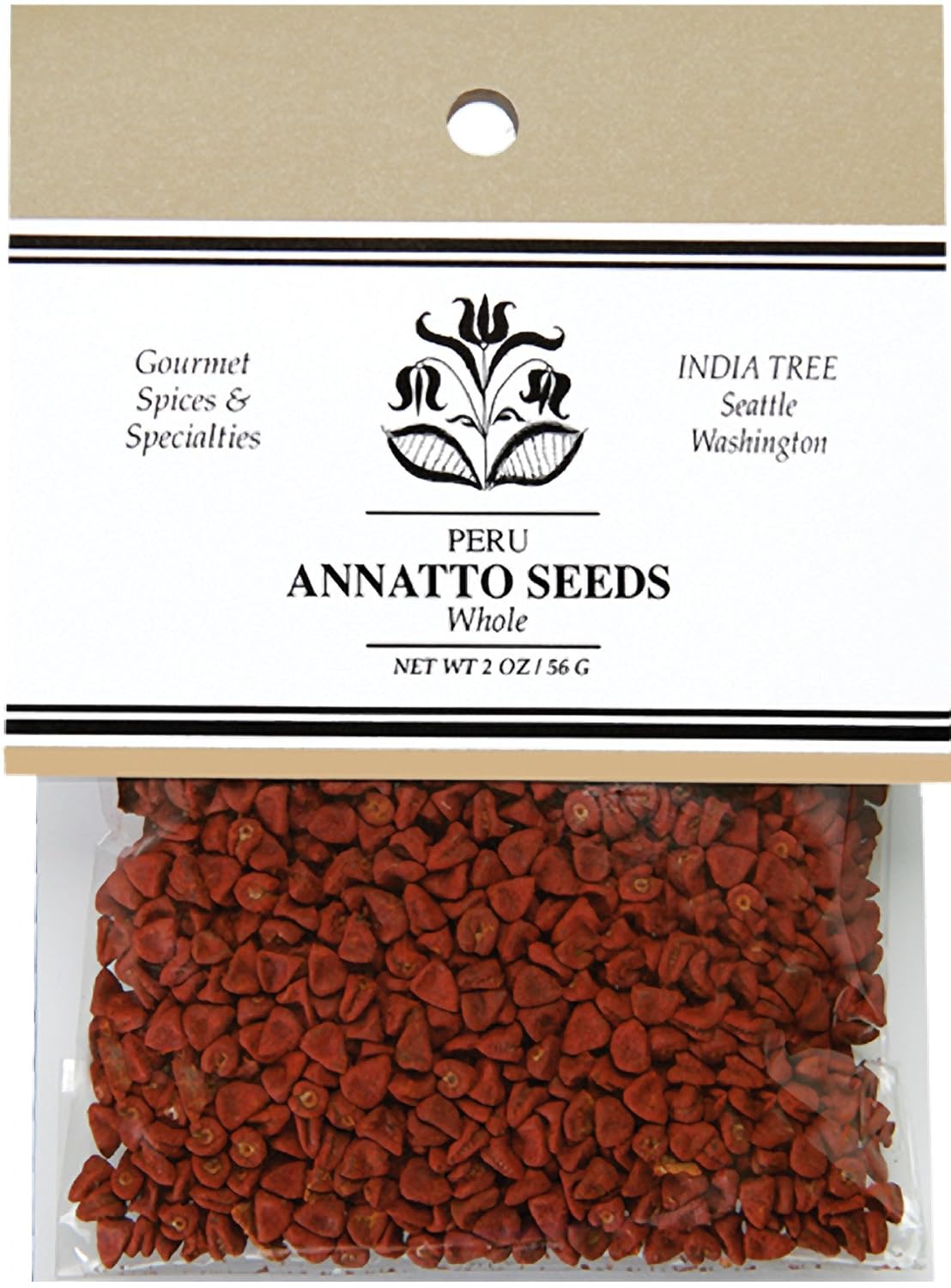 India Tree Annatto, 2.0-Ounce (Pack Of 4)