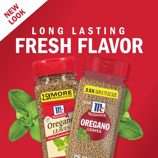 Mccormick Oregano Leaves, 2.12 Oz