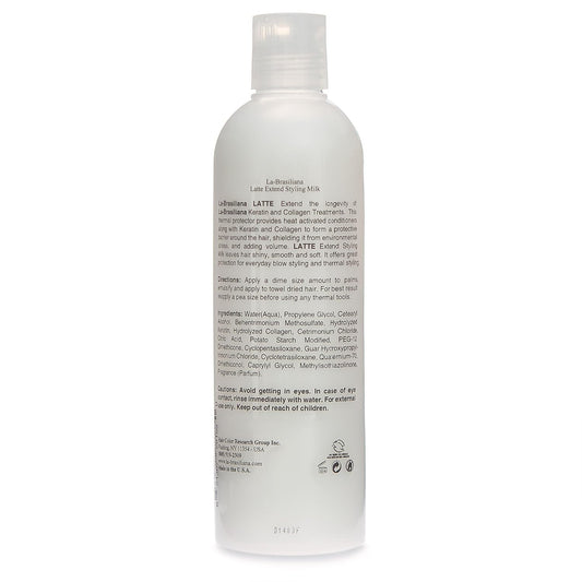 La-Brasiliana Latte Styling Milk, 8.45 Fl.Oz