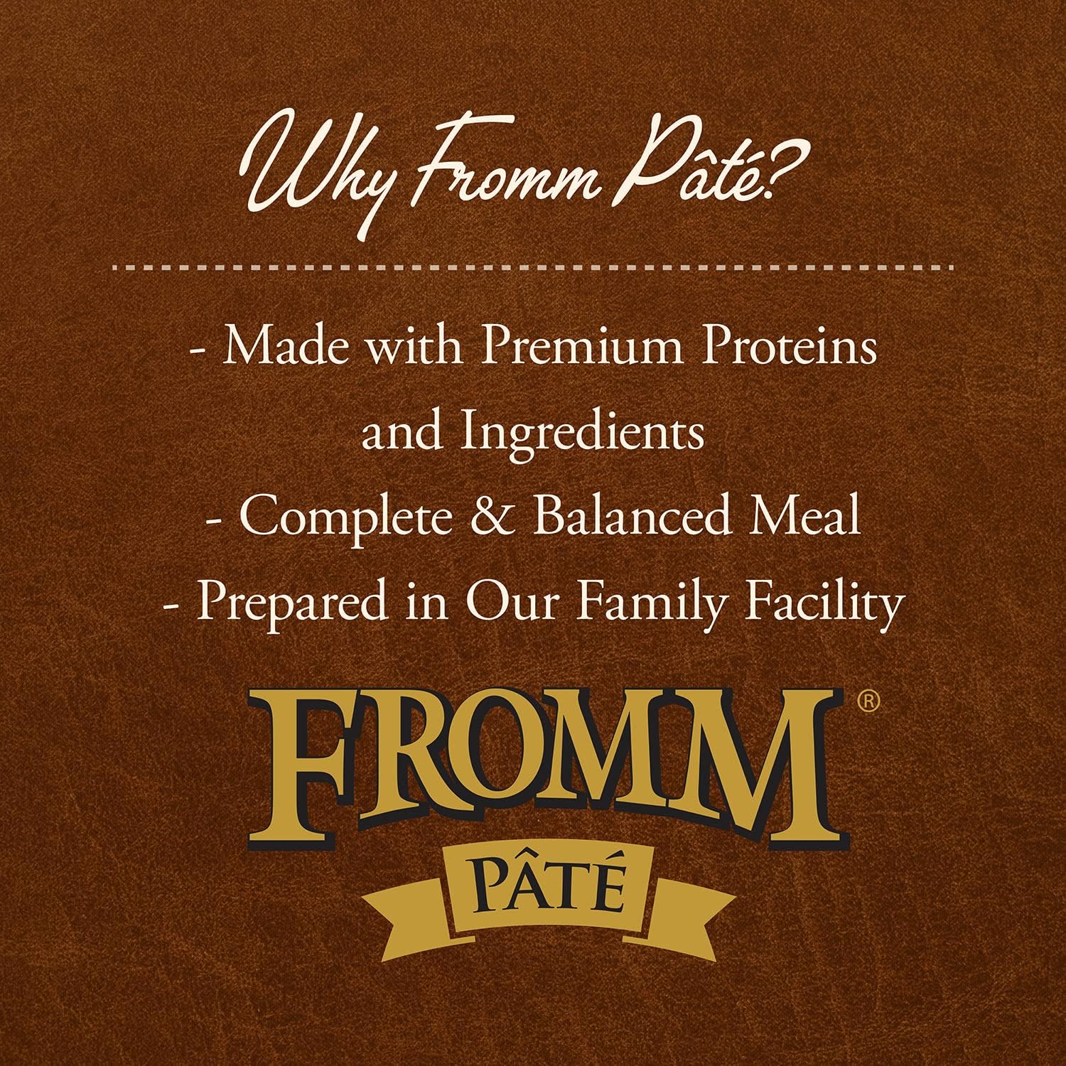 Fromm Seafood Medley Pate Dog Food - Premium Wet Dog Food - Salmon Recipe - Case of 12 Cans: Pet Supplies: Amazon.com