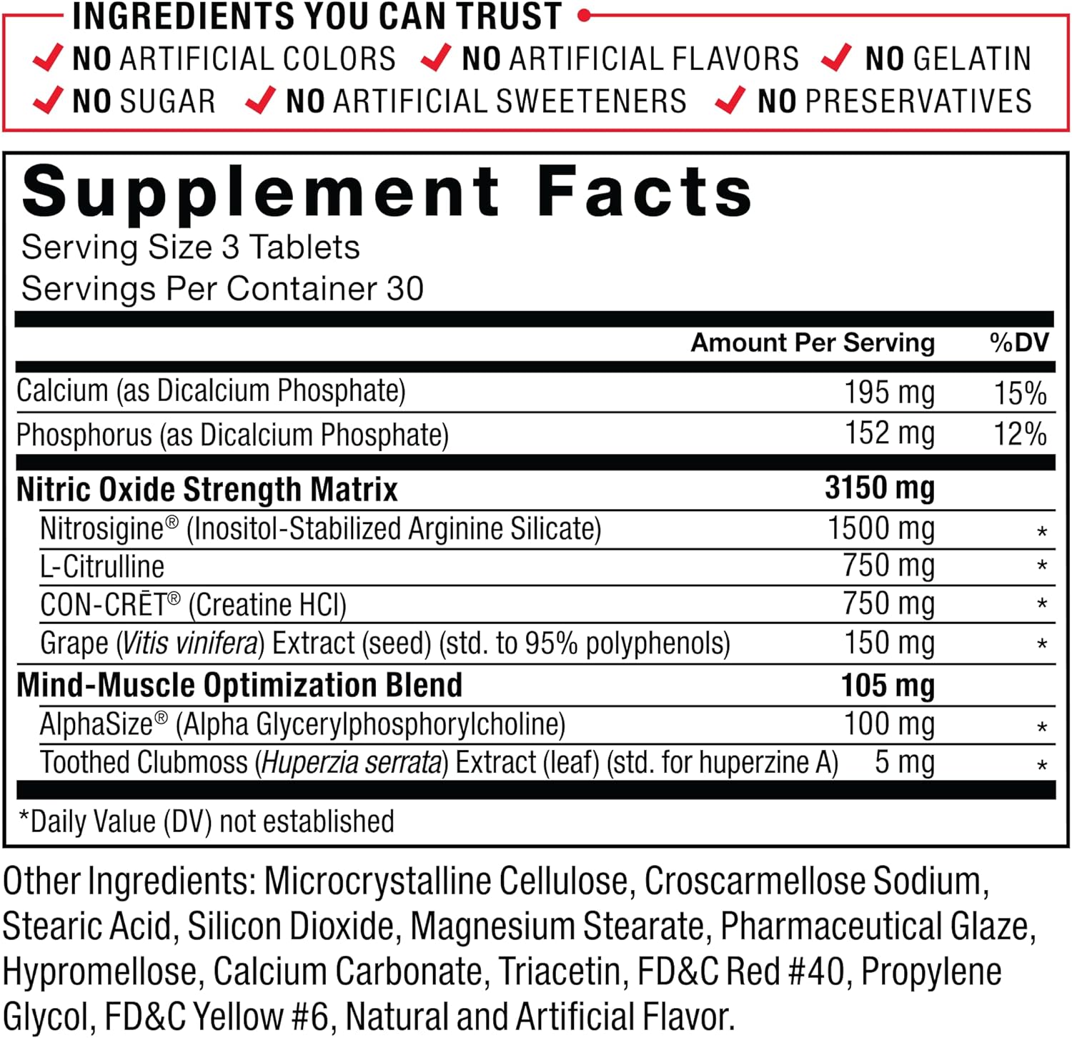 Force Factor Volcano Extreme, Pre Workout Nitric Oxide Booster Supplement for Men with Creatine, L-Citrulline, and Huperzine A for Better Muscle Pumps, 90 Count (Pack of 3) : Health & Household