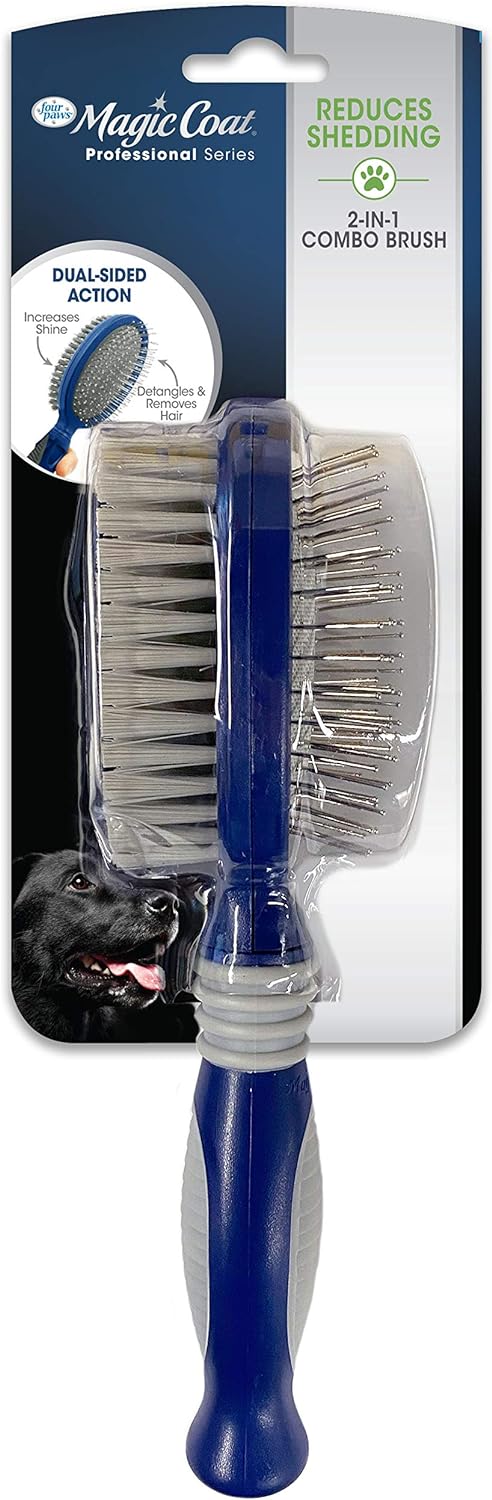 Four Paws Magic Coat Professional Series Grooming Brushes for Dogs & Cats l Trimmers, Nail Clippers, & Brushes Dog & Cat