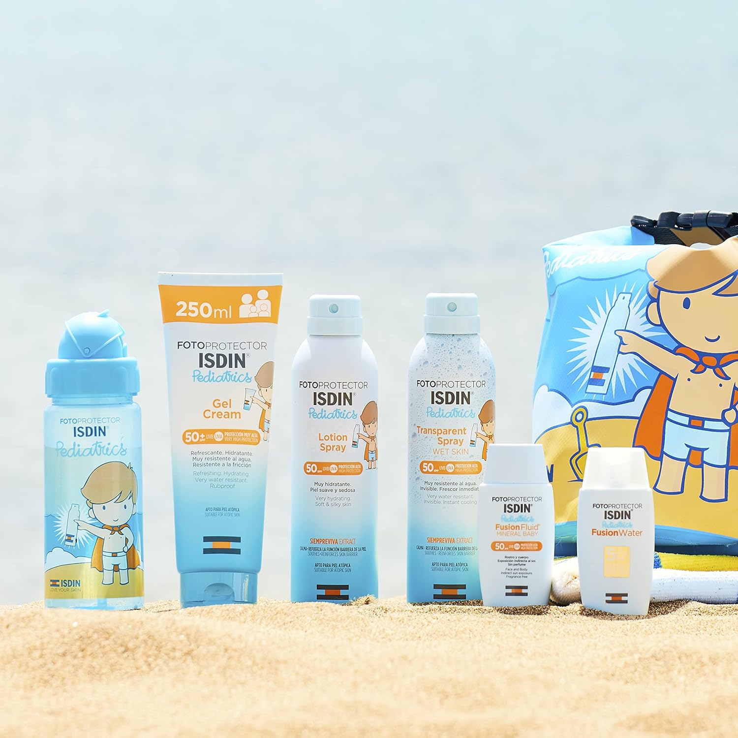 ISDIN Wet Skin Pediatrics Sunscreen Transparent Spray (250ml) | suitable for children from 3 years old onwards | High UVB UVA protection : Amazon.co.uk: Beauty