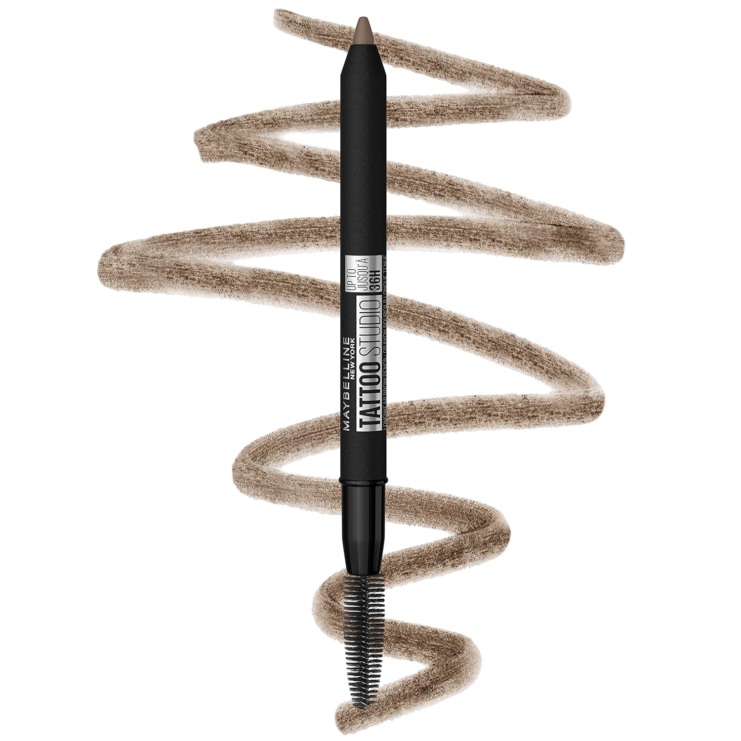 Maybelline Tattoostudio Waterproof Eyebrow Pencil, Sharpenable, Longwear, Long Lasting Eyebrow Pencil, Defined Brows, Pigment Brow Pencil, Blonde, 1 Count